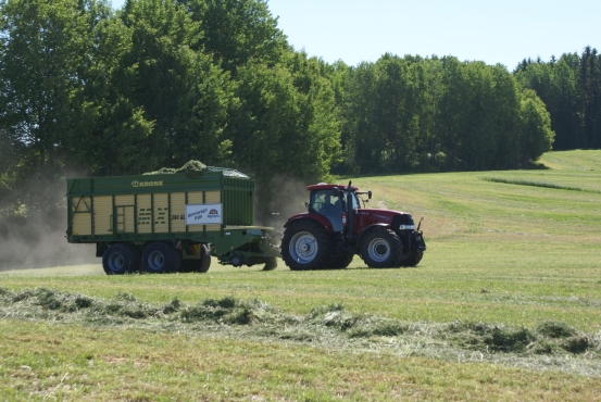 Krone finsnittsvagn testkörs 2011