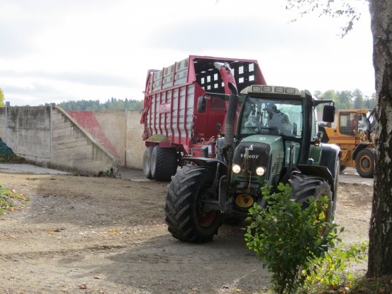 Höstskörd av ensilage 29 sep 2013