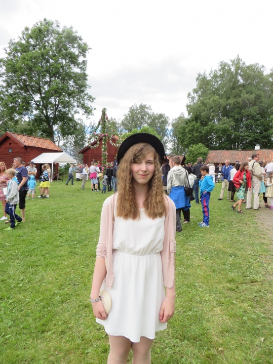 Emma midsommarafton på hembygdsgården