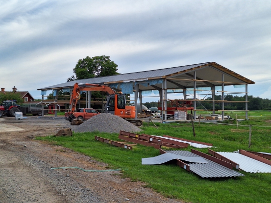 Ny verkstad maskinhall 2024
