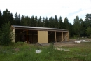 Maskinhallen med väggar klara Maskinhallen med väggar klara